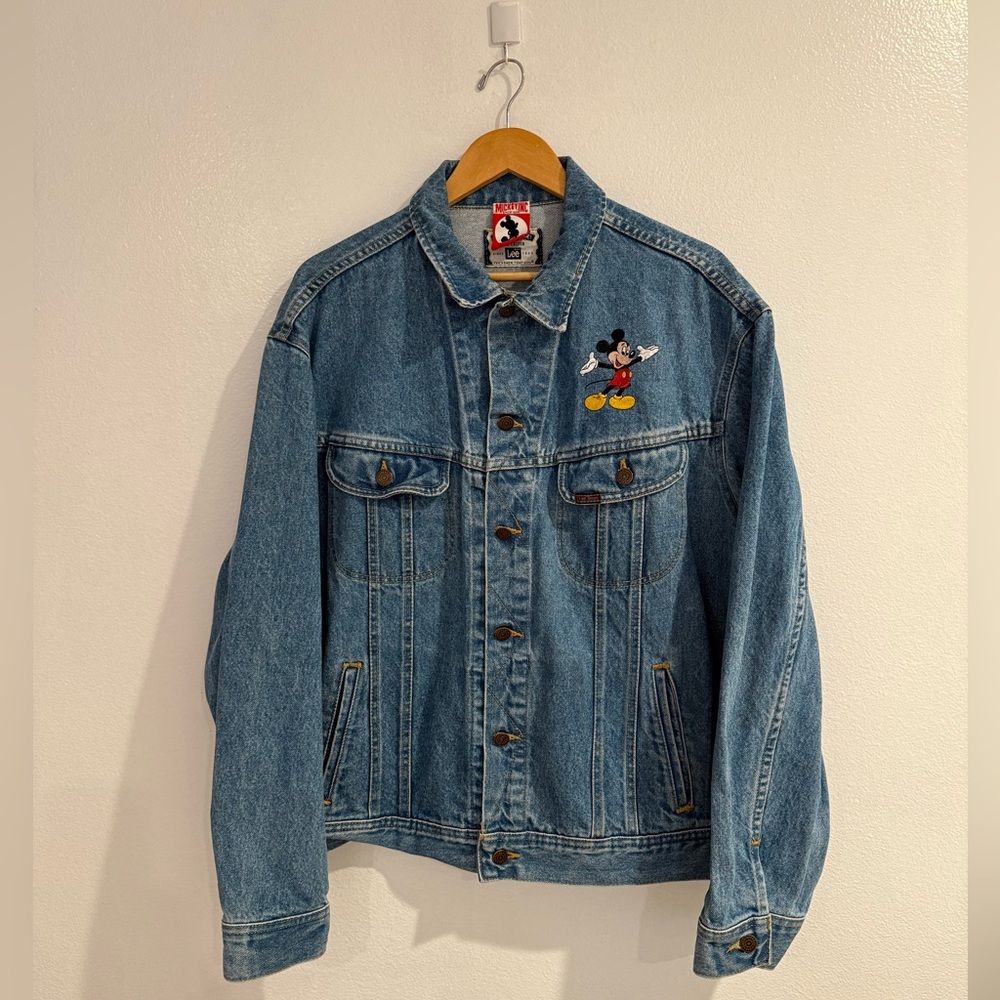 Vintage Disney Main Street Electrical Parade Denim Jacket